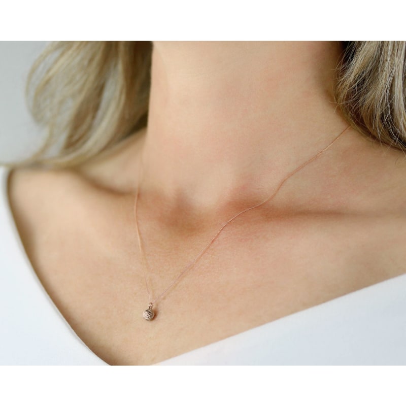 Thumbnail of Dahlia Necklace – Rose Gold image