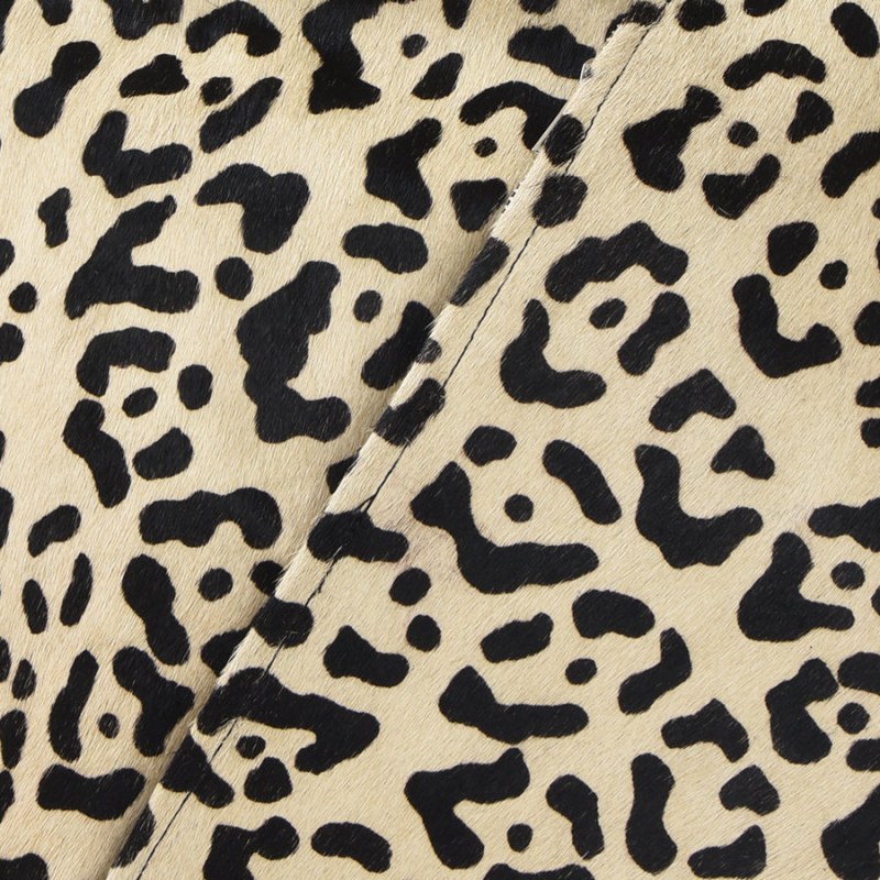 Thumbnail of Ivory Animal Print Leather Shoulder Bag image