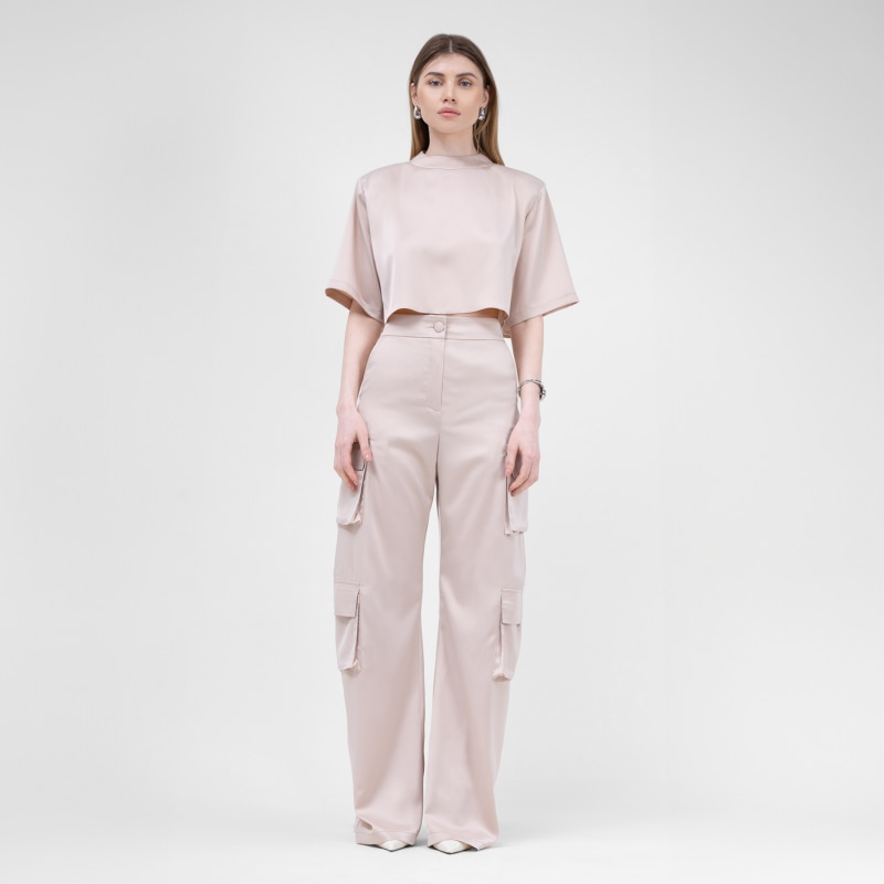 Ivory cargo pants hot sale