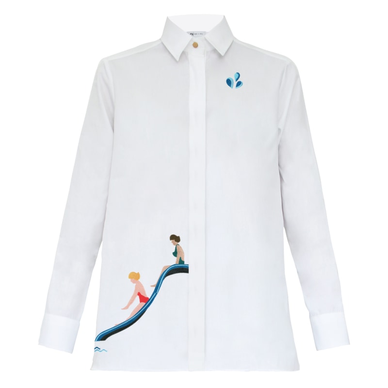 Thumbnail of Slide Embroidered Shirt image