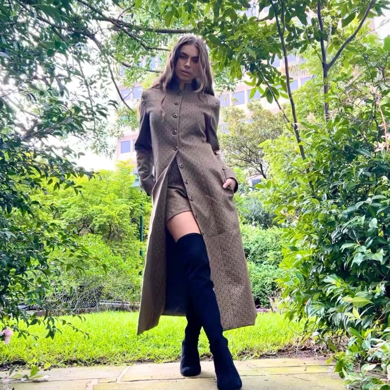Long tailored jacket on sale