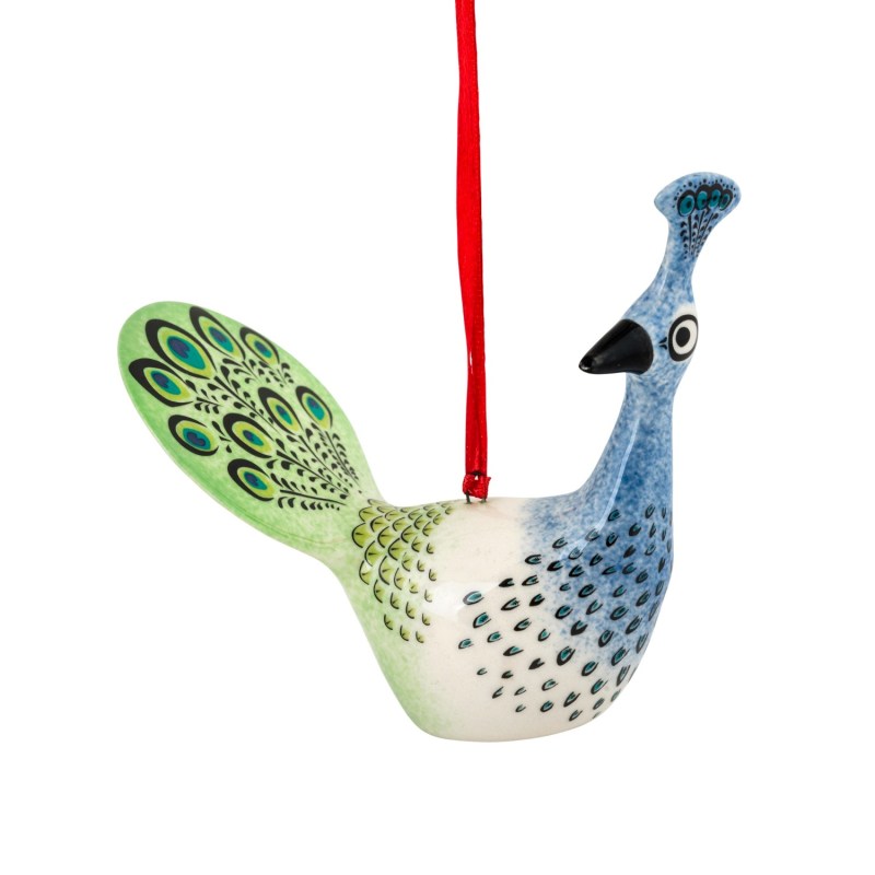 Peacock Christmas Tree Decoration, Peacock Hanging Decoration