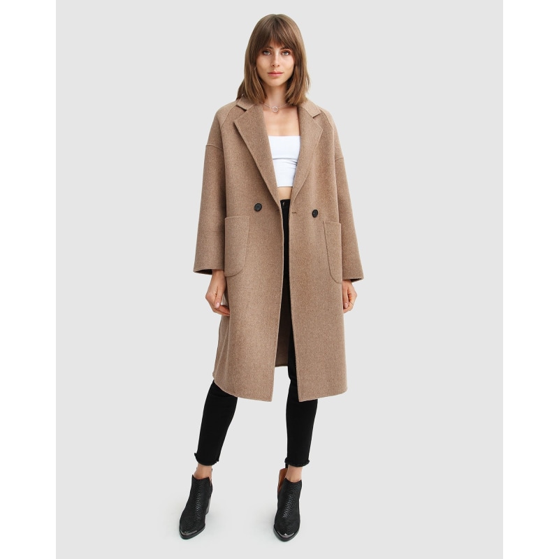 Bershka camel coat hotsell