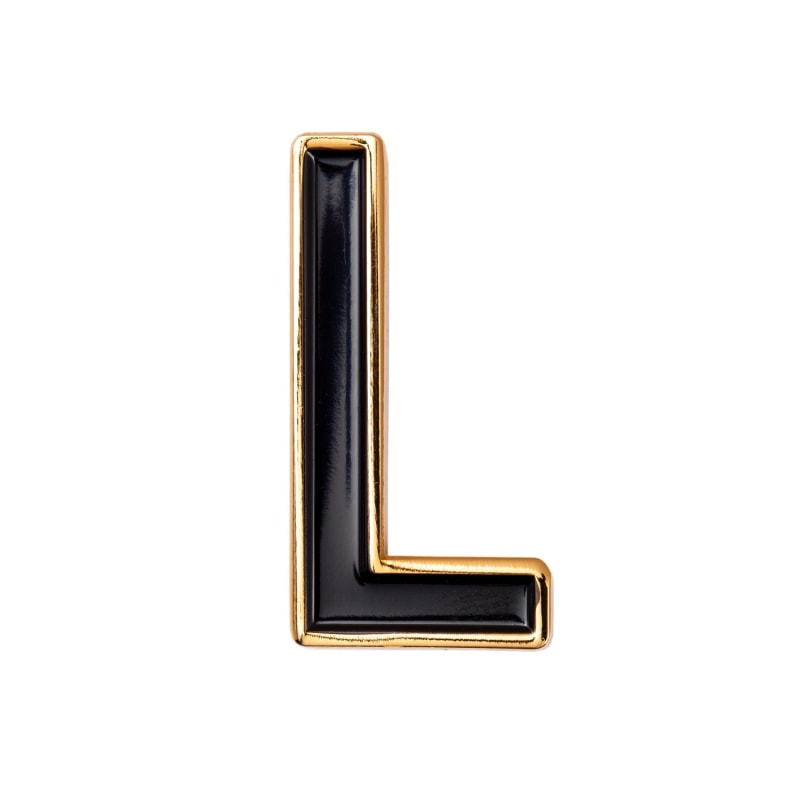 Thumbnail of Enamel Letter L Pin image