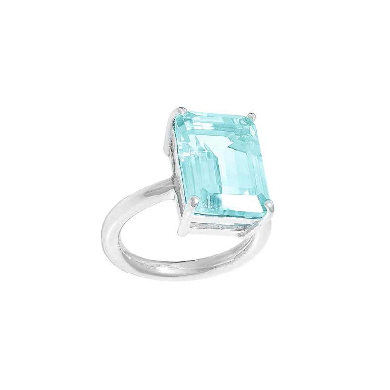 Thumbnail of Sky Blue Topaz Ring image