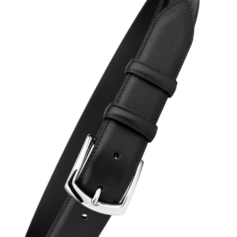 Thumbnail of Classic Leather Belt Black - Roberto image