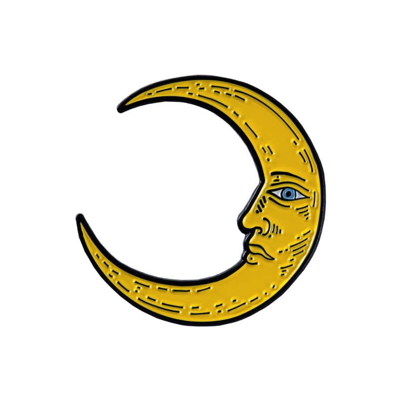 Thumbnail of Enamel Pin Moon image