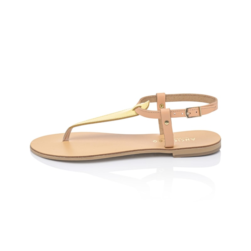 Thumbnail of T-Strap Sandals Calypso Lemon/Natural image