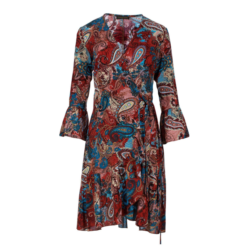 Vivance Paisley Print Dress