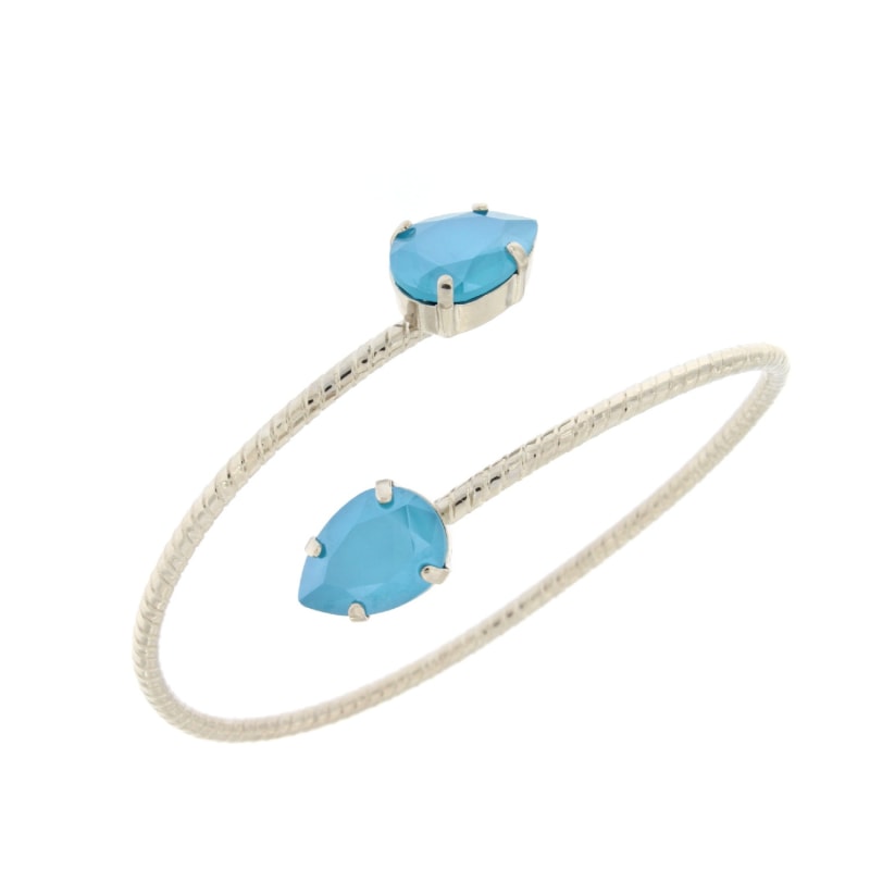 Thumbnail of Double Drop Bracelet in Azure Blue image