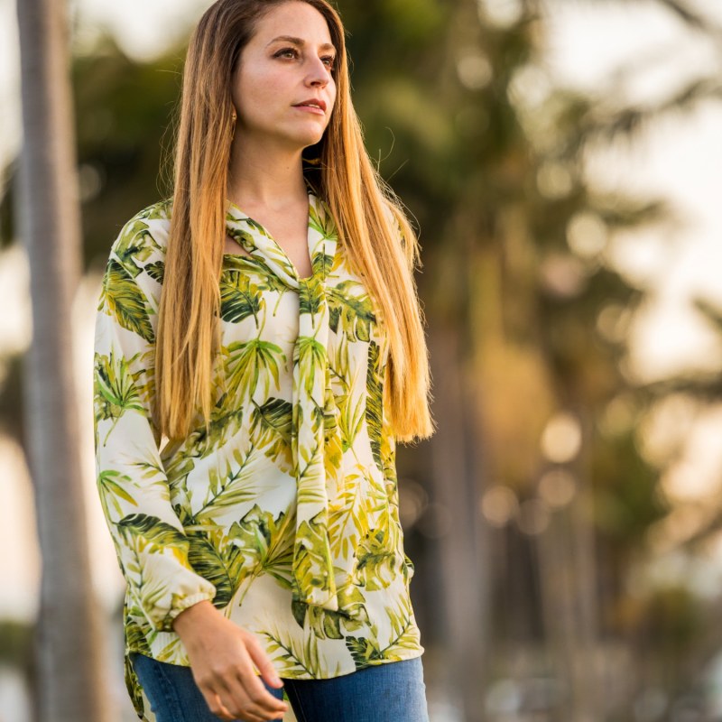 Thumbnail of Palma Tie Front Blouse image