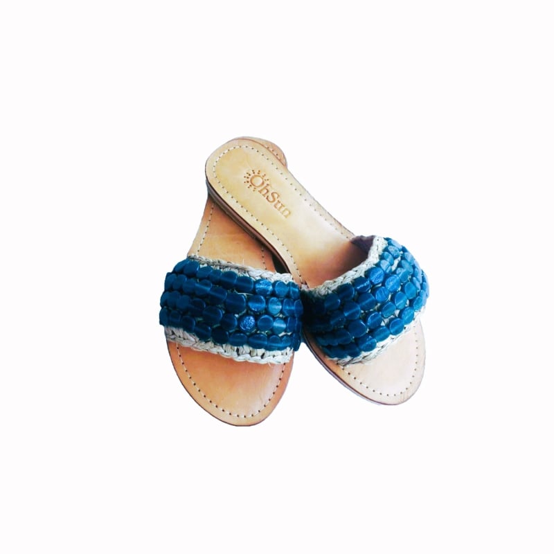 Thumbnail of Jade Sandals - Teal image