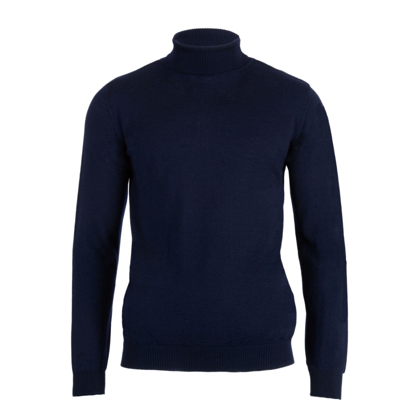 Mens thin roll neck jumper clearance