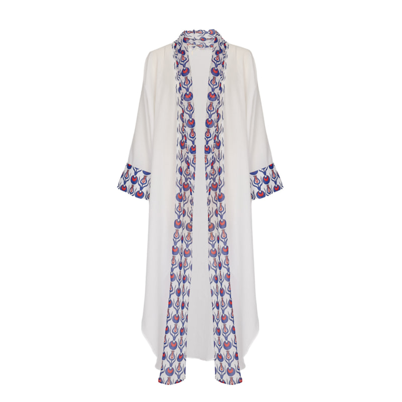 Thumbnail of Jane Organic Cotton Caftan In White image