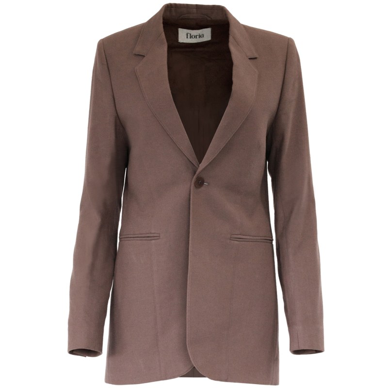 Thumbnail of Janne Blazer In Chocolate Brown image