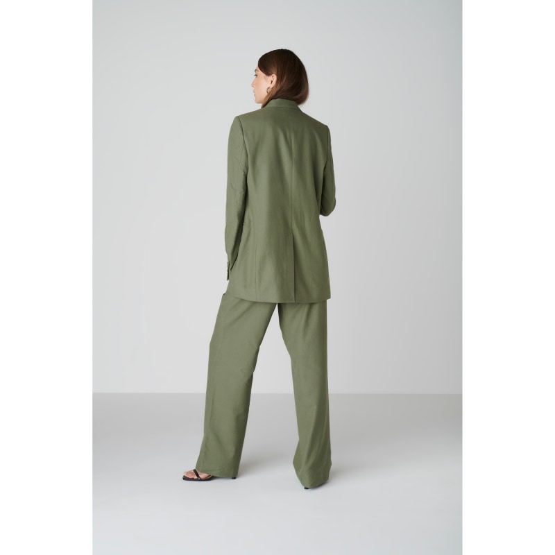 Thumbnail of Janne Blazer In Olive Green image