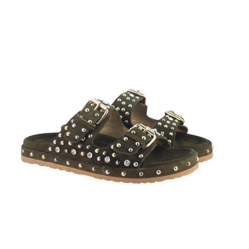 Chloe studded sandals top