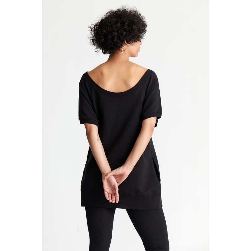 Thumbnail of Lana Sweatshirt Tunic - Blk image