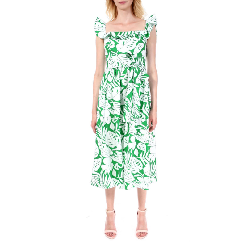 Thumbnail of Jenny Tropical Green Dress image