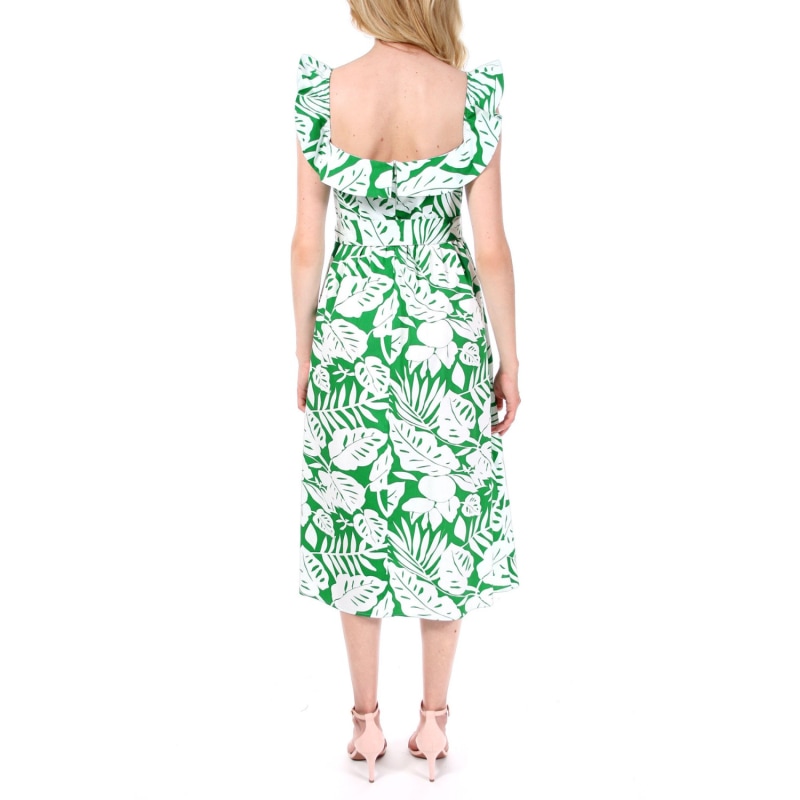 Thumbnail of Jenny Tropical Green Dress image