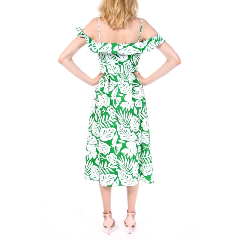 Thumbnail of Jenny Tropical Green Dress image