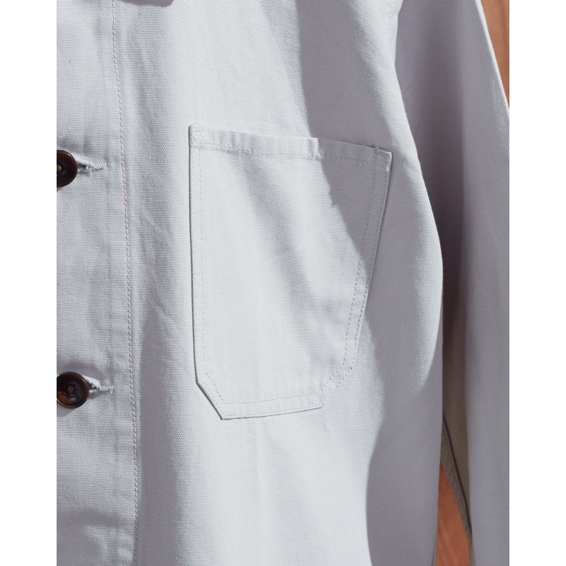 Thumbnail of The 3001 Buttoned Overshirt - Grey image