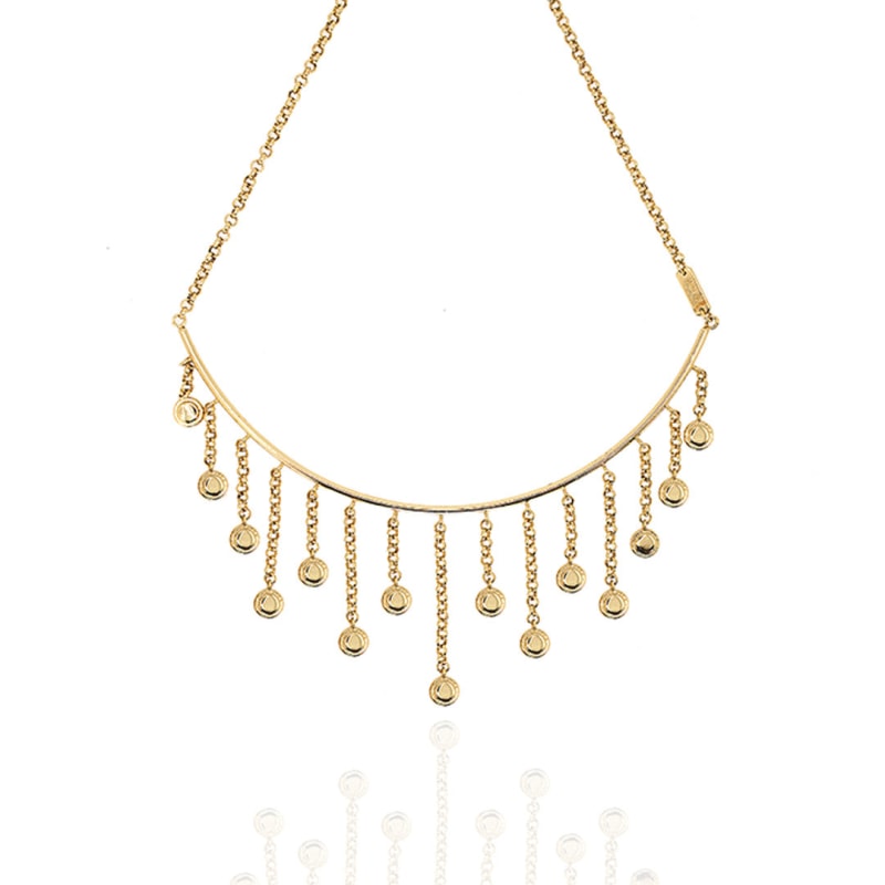 Thumbnail of Talia Frontal Fringe Necklace image