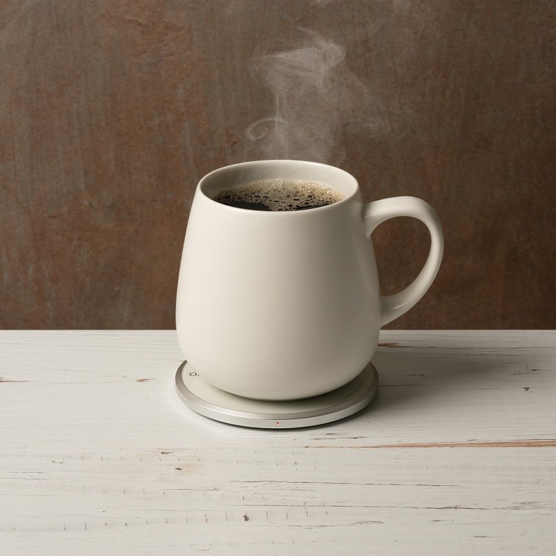 Thumbnail of Ui Plus - Self Heating Mug Set - Jasmine White image