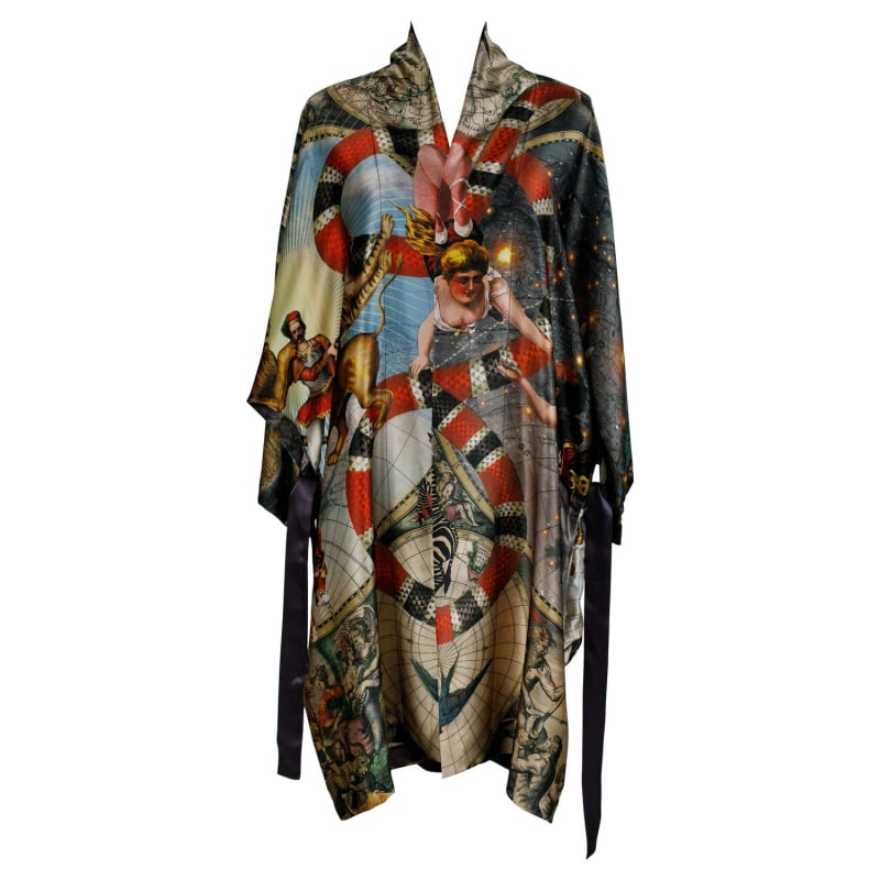 Thumbnail of Le Cirque Du Monde Silk Kimono image