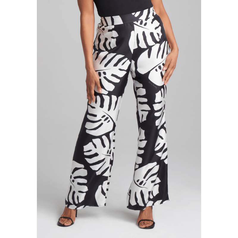 Thumbnail of Fernanda Silk Pants In Zampa Nera image