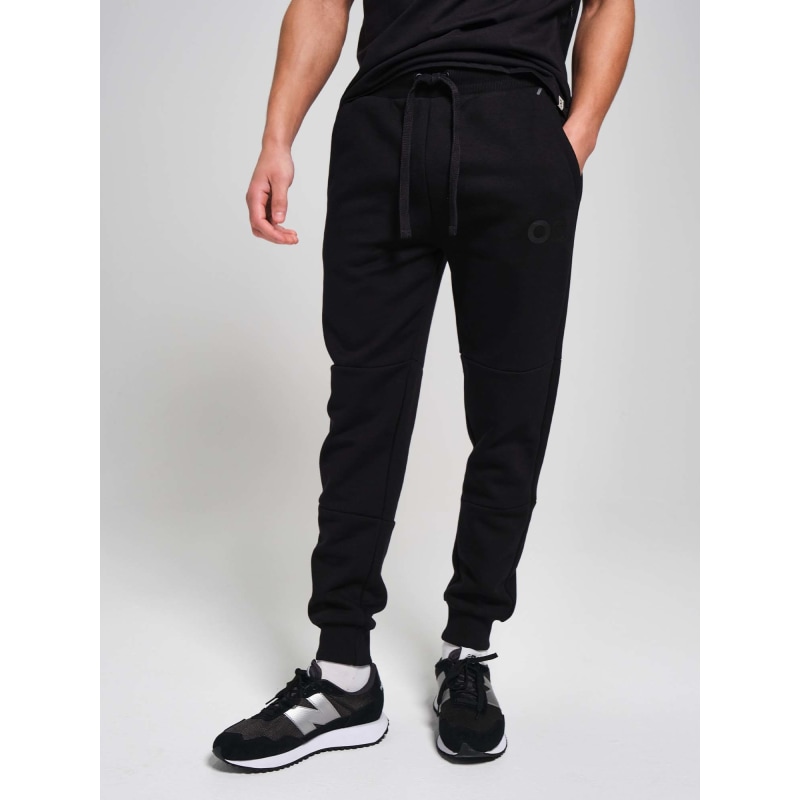 Jet black joggers top