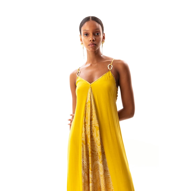 Thumbnail of Johona V-Neck Maxi Dress image