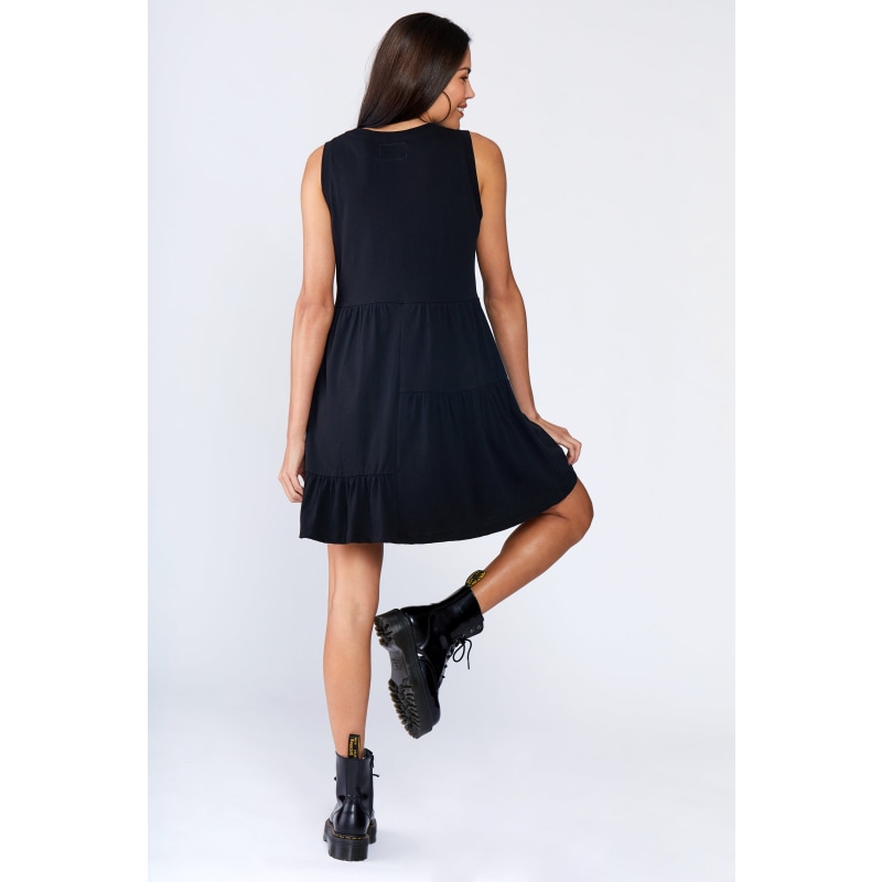 Thumbnail of Josephine Tiered Dress - Black image