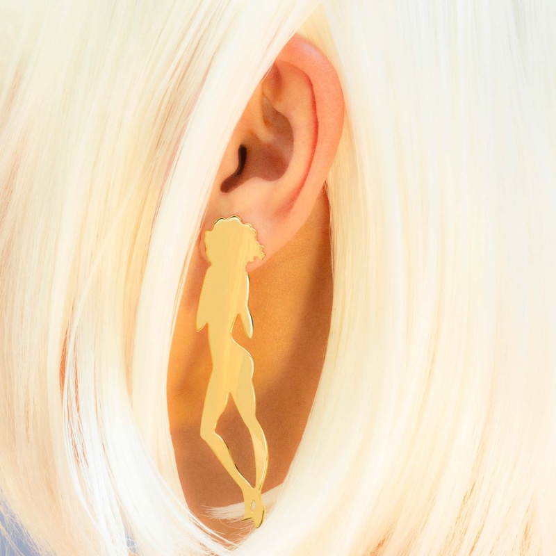 Thumbnail of Doris Silhouette Earrings image