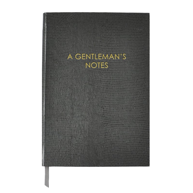 Thumbnail of A Gentleman's Notes A5 Notebook image