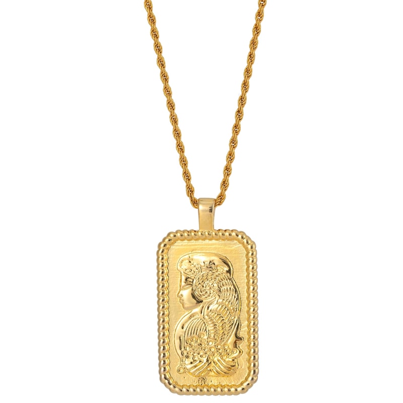 Thumbnail of Mademoiselle Necklace In Gold image