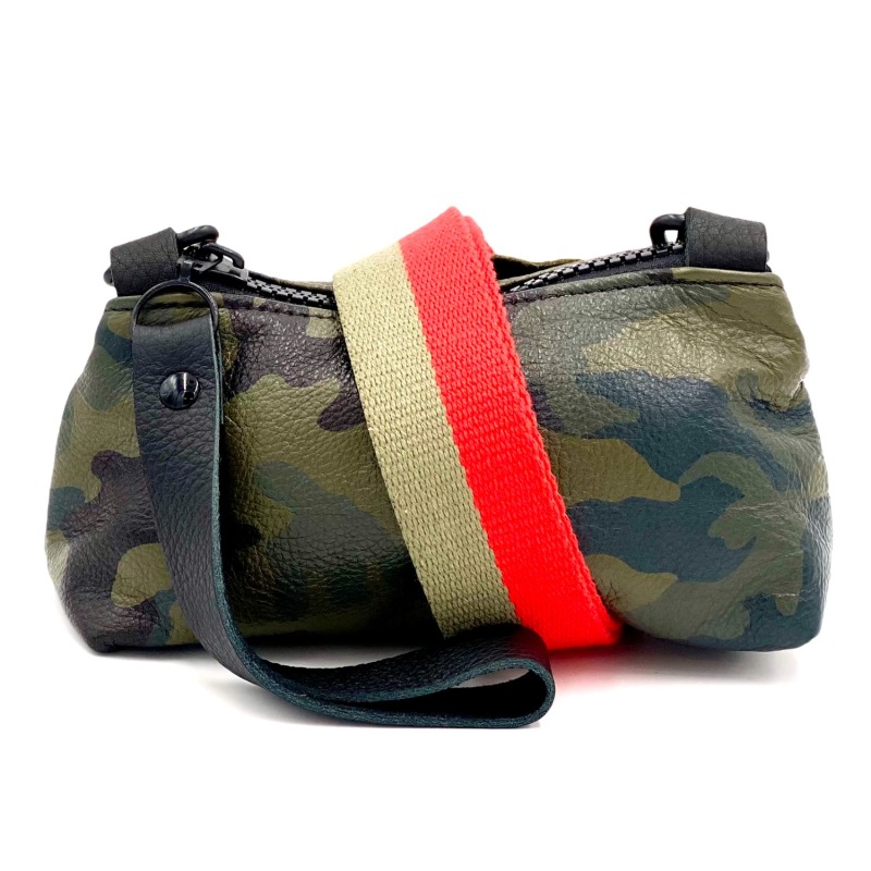 Thumbnail of Darla Crossbody Phone Bag In Green Camo image