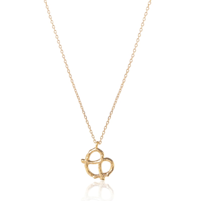 Pretzel Necklace by C.J.M