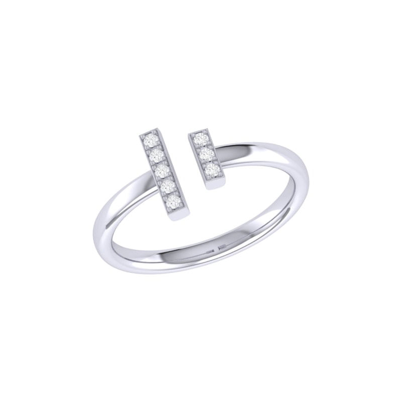 Thumbnail of Parallel Park Ring In Sterling Silver image