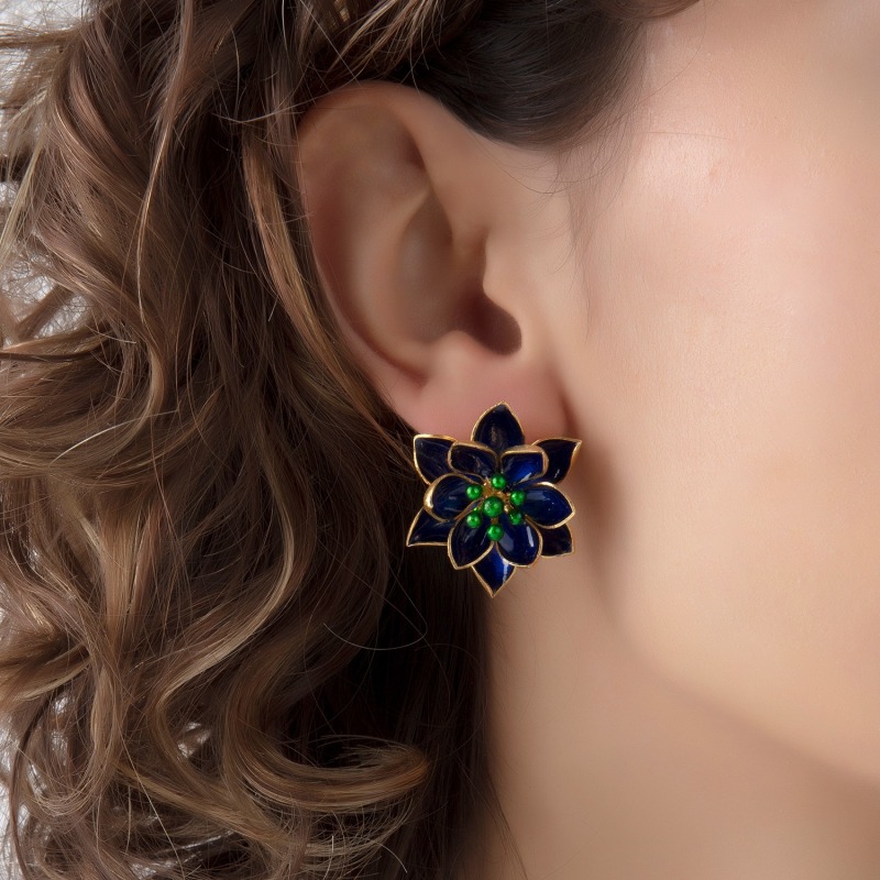 Blue lotus jewellery clearance