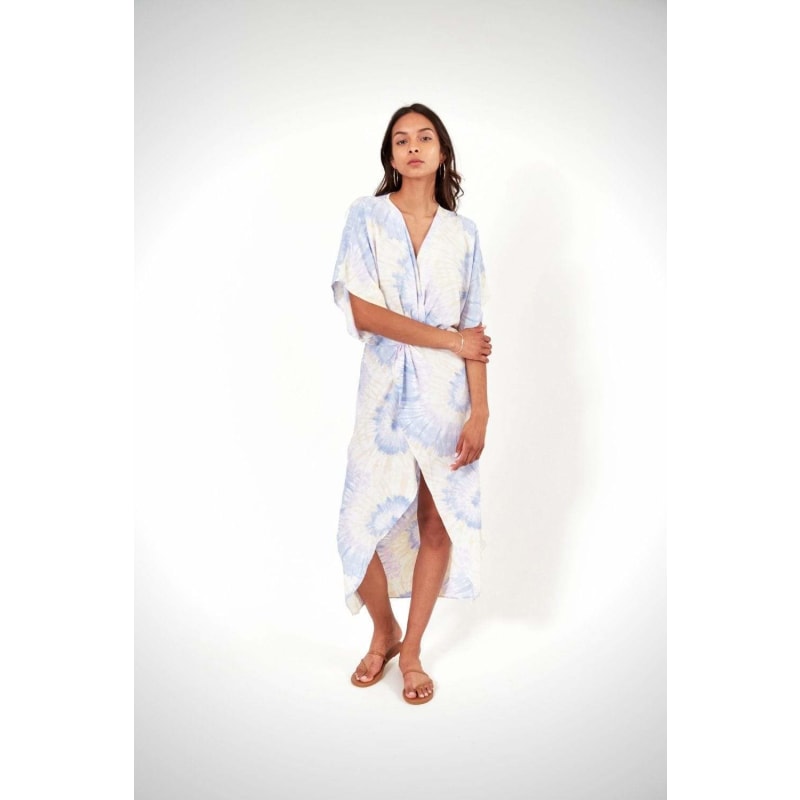 Thumbnail of Joey Maxi Dress - Ice Blue Tie Dye image