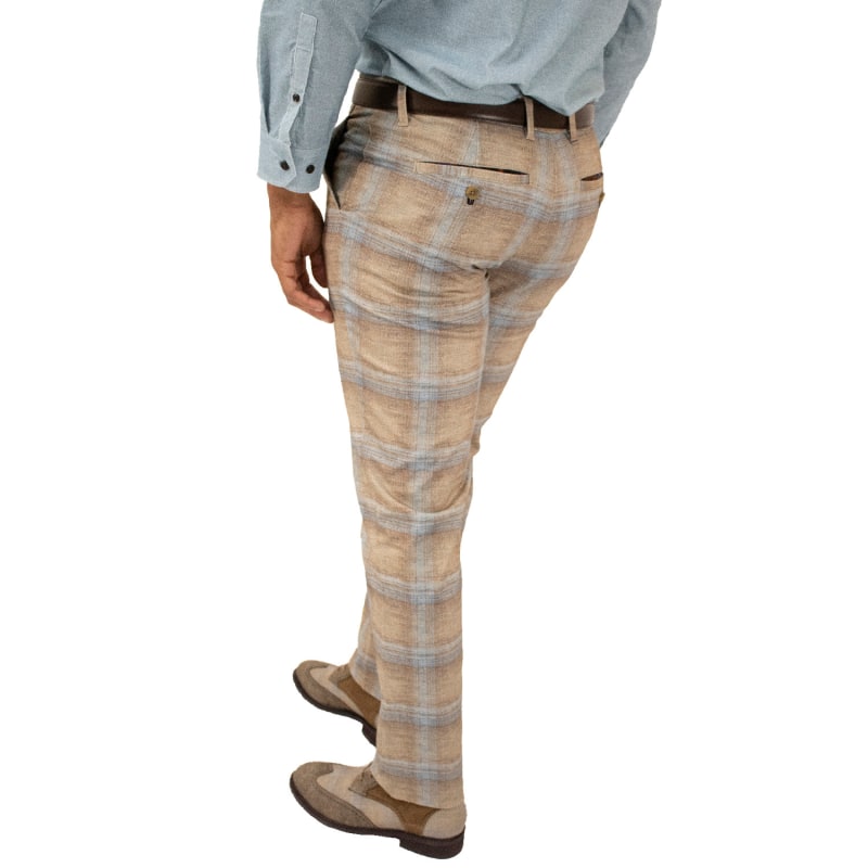 Thumbnail of Jack Lux Tartan Camel Pant image