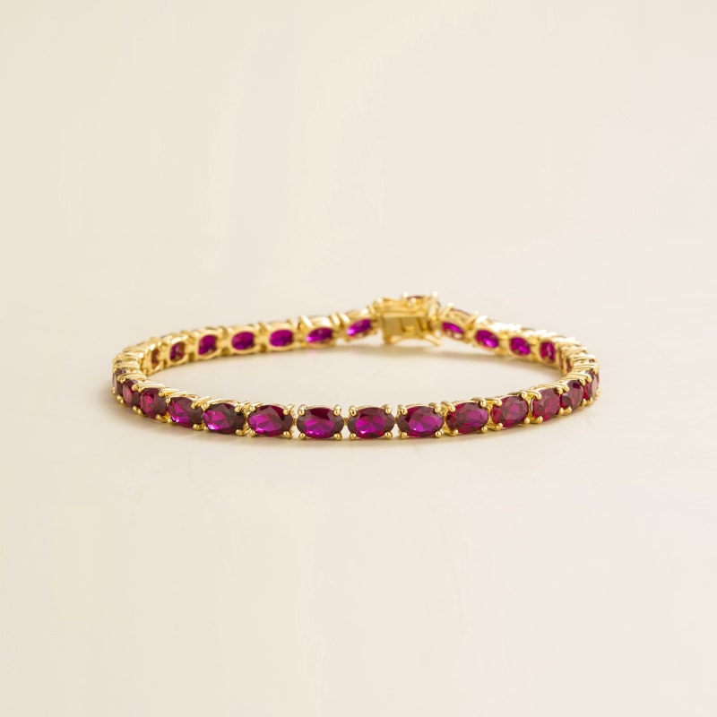 Thumbnail of Salto Tennis Bracelet In Ruby image