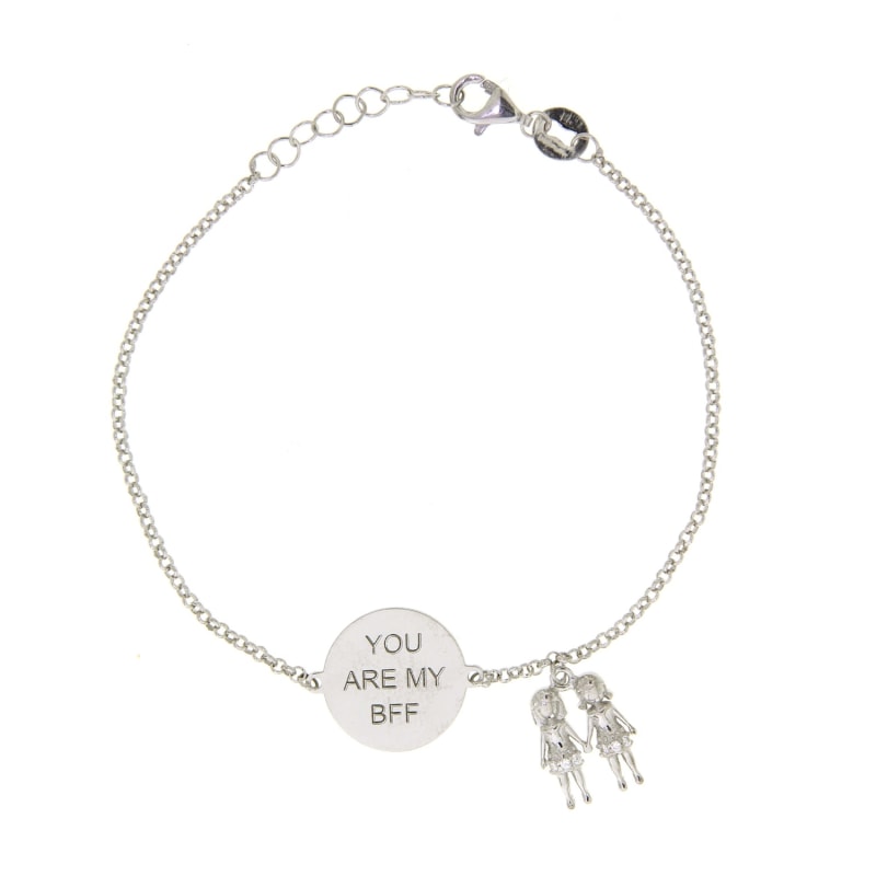 Thumbnail of Sterling Silver Bff Best Friend Bracelet image