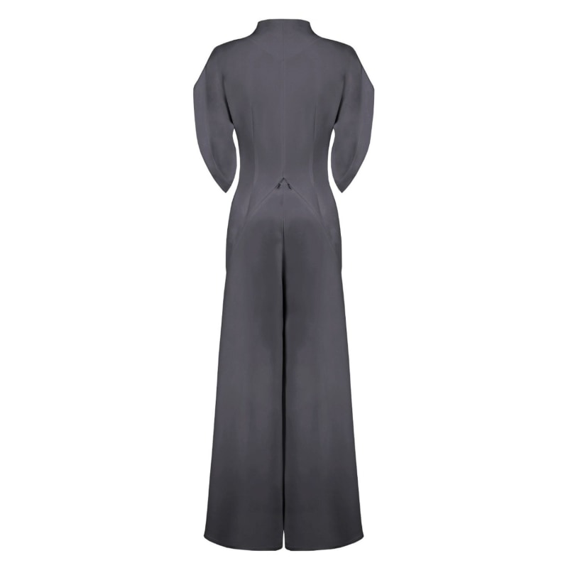 Thumbnail of Jumpsuit Viscose Lea With Pants- Skirt - Grey image