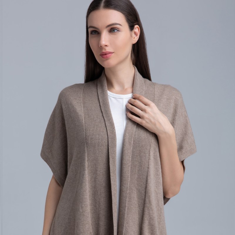 Thumbnail of Valerie Cashmere Knit Poncho image