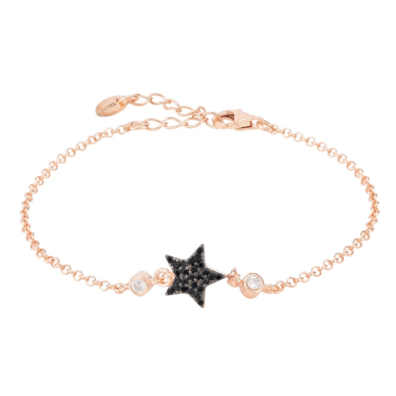 Thumbnail of Star Lucky Bracelet Black Rosegold image