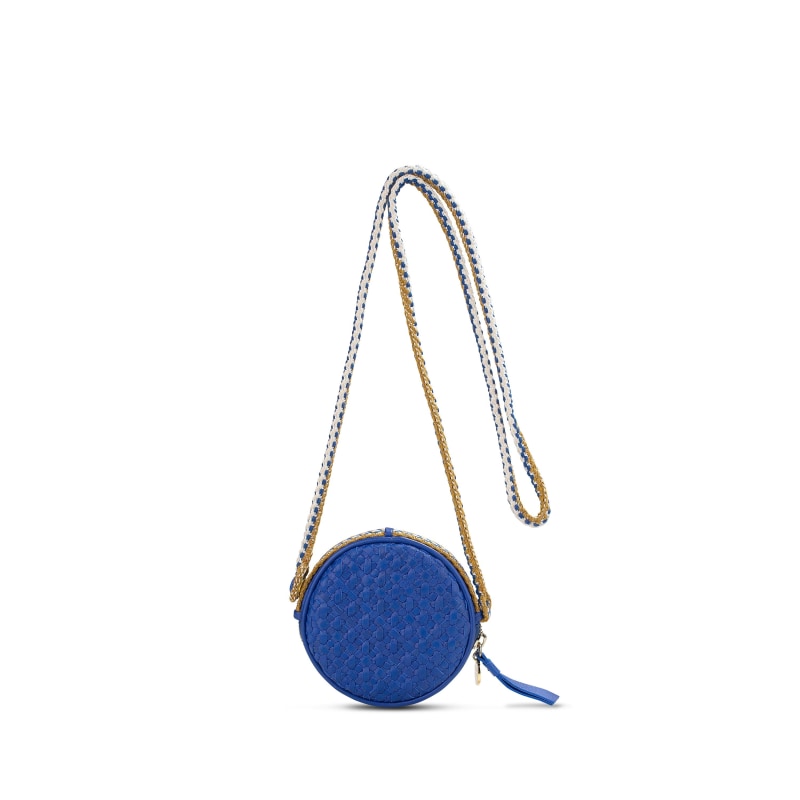 Karan Purse Blue STELAR Wolf Badger