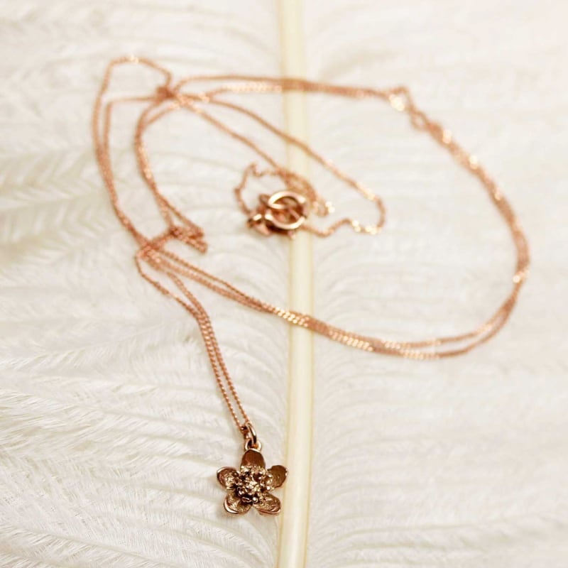 Thumbnail of Cherry Blossom Necklace – Rose Gold image