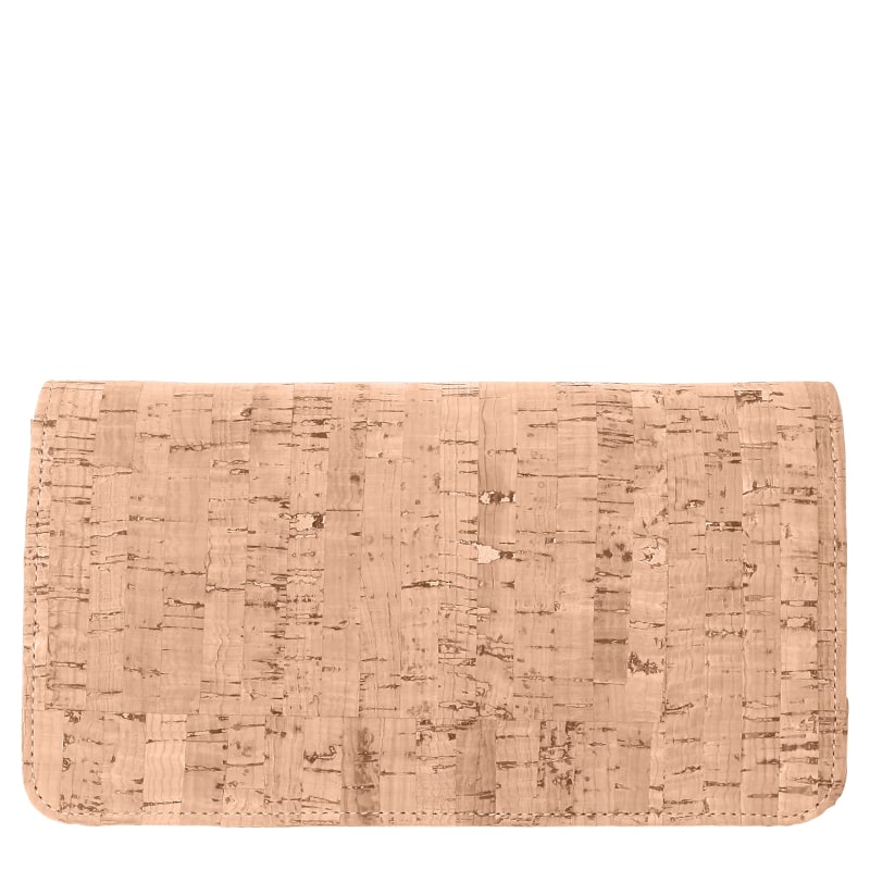 Thumbnail of Sara Chain Wallet Purse - Natural Cork image